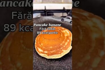 Healthy pancakes! With banana! #retete #healthyrecipes #breakfast