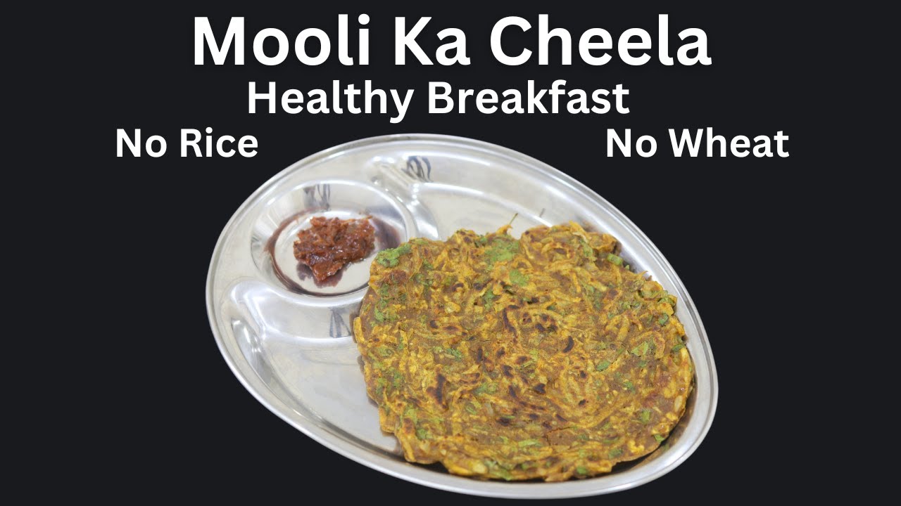 Mooli Ka Cheela Recipe – Millet Gourd Chilla – Healthy Weight Loss Breakfast Recipe | Skinny Recipes Mooli Ka Cheela Recipe - Millet Gourd Chilla - Healthy Weight Loss Breakfast Recipe | Skinny Recipes