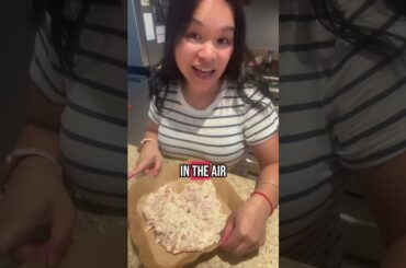 15 minute Greek Chicken Cabbage Salad #quickrecipe #dietitian #healthy #foodie #shortsvideo #eating
