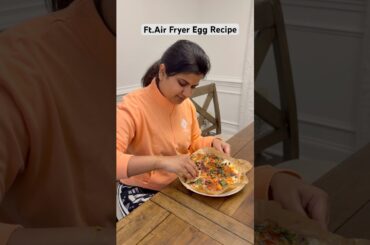 Air Fryer Egg Recipe #recipe #cooking #easyrecipe #eggrecipe #eating #shorts #tejukasala