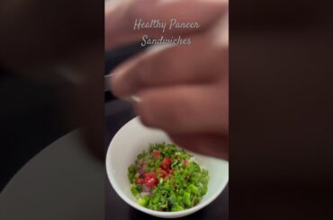 #Shorts Healthy Paneer Sandwiches #easyrecipe #shortsaday #food #viralshorts #viralvideo