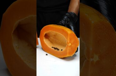 Healthy Papaya Milkshake Recipe #shorts