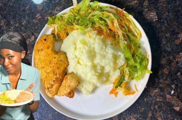 Healthy Lunch Recipe - Mashed Potatoes