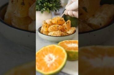 Chatpata Orange Chaat Recipe | Tangy & Spicy Fruit Chaat | Easy Snack