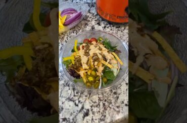 Dinner tonight? Fiesta Taco Salad! #dinnerideas #shorts #easyrecipe