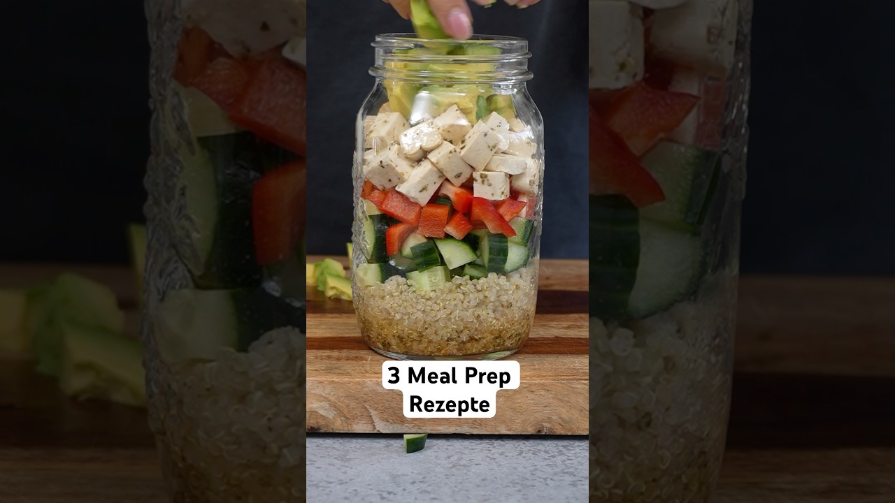 Gesundes Meal Prep – 3 einfache Rezepte zum Vorbereiten vegan #mrsflury #mealprep Gesundes Meal Prep - 3 einfache Rezepte zum Vorbereiten vegan #mrsflury #mealprep