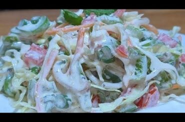 Easy And Healthy Mix Vegetables Salad Recipe |Protein Salad  For Weight Loss|Curd Salad Recipes