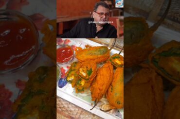 Sudha Murty Ji's Favourite Mirchi Pakoda Recipe #shorts #trending #ytshorts #recipe #food #cooking