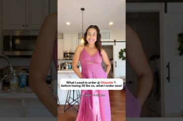 What I Eat at Chipotle for Weight Loss! #chipotle #weightlossjourney #whatieat