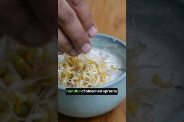 Protein rich Mung Sprouts raita #sprouts #mungbeans #healthyfood #healthyrecipes
