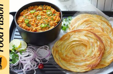 Layered Paratha with Anda Qeema Ramadan Special Recipe by Food Fusion