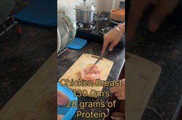 Easy High Protein Chicken breast recipe. #chickenrecipe #health #gym #workout #food #foodie #foodies