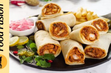 Desi Style Shawarma Roll Ramadan Special Recipe by Food Fusion