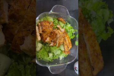 Quick and healthy dinner ideas.. #calmdown #music #greensalad #trending #food