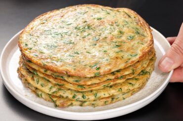 5 Minutes Morning Flatbread For Weight Loss! Healthy Breakfast Recipe!