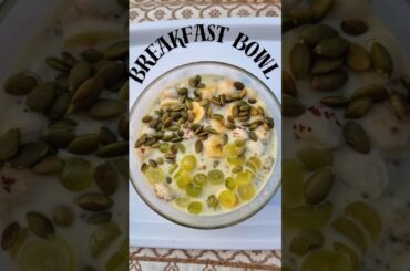 Try this Nutritious Breakfast Bowl instead of Cereal or Bread