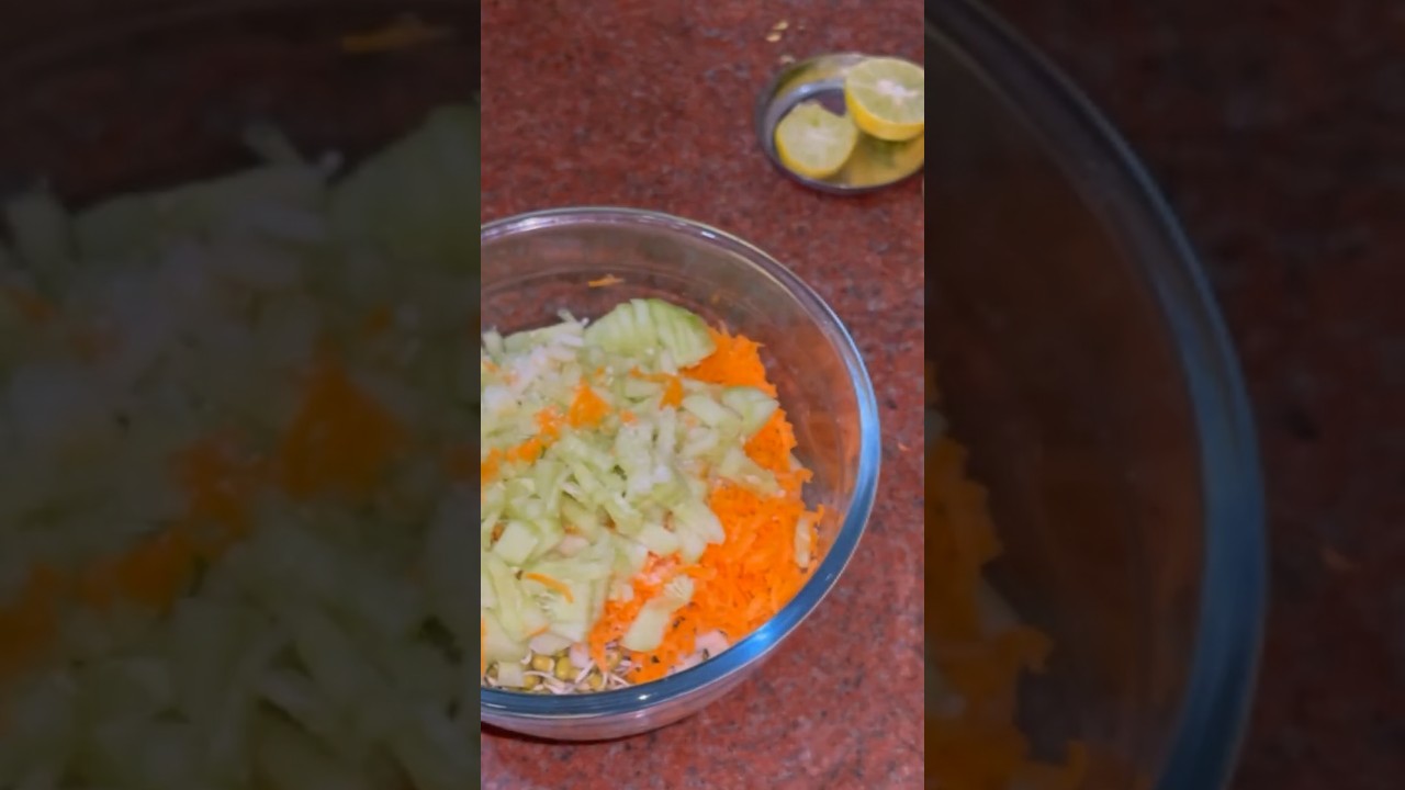 Healthy salad #sprouts #vegitables #salad Healthy salad #sprouts #vegitables #salad