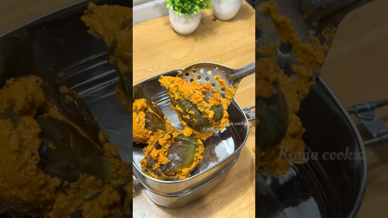 Lunch Recipe: Rice n Ennai kathirikai | Appalam n omelette #shortfeed #lunchideas #lunchbox Lunch Recipe: Rice n Ennai kathirikai | Appalam n omelette #shortfeed #lunchideas #lunchbox