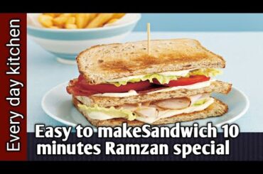 sandwich recipe|  kids recipe| iftaar special recipe|street style sandwich