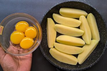 Just Add Eggs With Potatoes Its So Delicious/ Simple Breakfast Recipe/ Healthy Cheap & Tasty Snacks