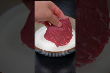 Chinese Secret to tenderizing meat #shorts #steak #recipe