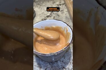 Subscribe 4 more! Measurements in the description! #bigmac #bigmacsauce #healthyrecipes #lowcalorie