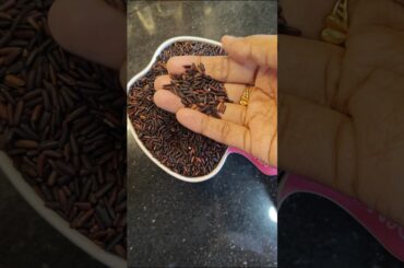 karupu kavani rice kanji mix | healthy breakfast/dinner option | weightloss recipe| black rice kanji