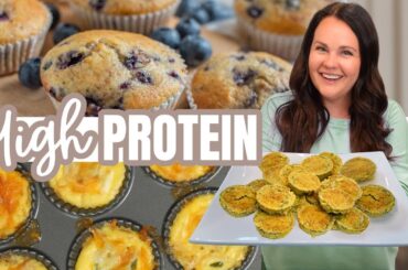 HIGH PROTEIN Meal Prep & Reset | Easy Recipes for a Stress-Free Week! | Scratch-made