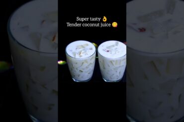 tender coconut pudding juice #shortvideo #shortsviral