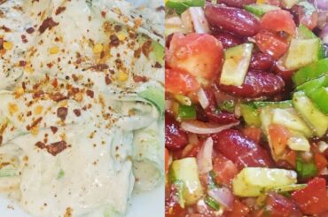 2 High Protein Salad Recipes | Healthy Salads for Weight Loss | Easy and Healthy Salads |