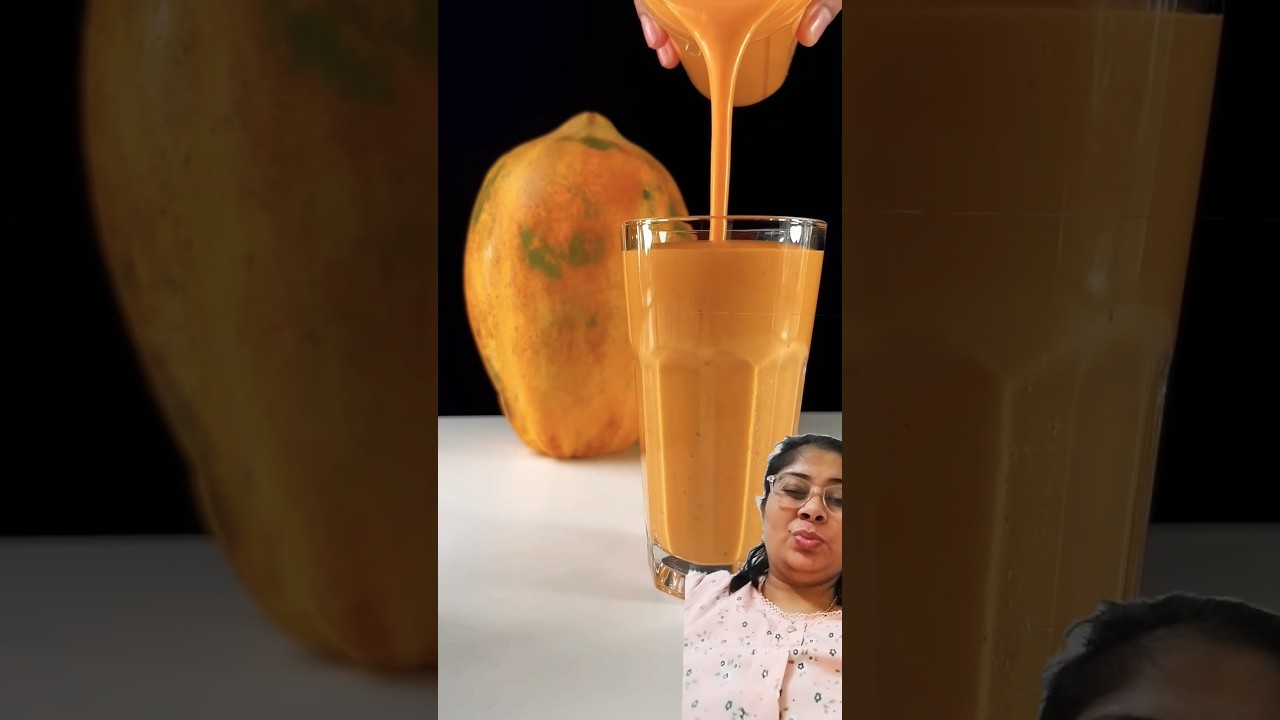 Shake/papaya shakehealthydrink#shortsVeg#juice #recipe#food#satisfying#orange#papita#healthy##shorts Shake/papaya shakehealthydrink#shortsVeg#juice #recipe#food#satisfying#orange#papita#healthy##shorts