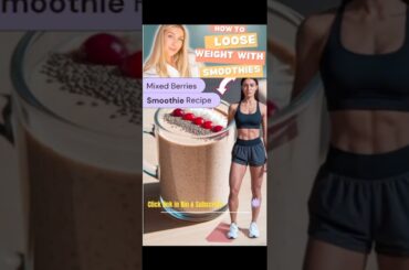 Apple Cinnamon Smoothie perfect for weight loss!