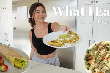 What I COOK & EAT in a Day (Realistic & Healthy Meals!)