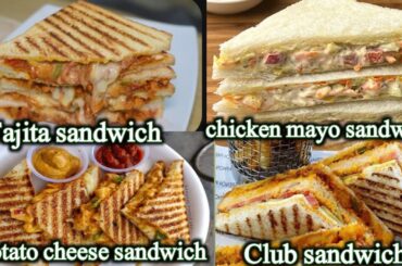 4 Best Sandwiches Recipes For Iftar | Ramadan Special | Quick, Easy & Delicious Recipes For Ramadan