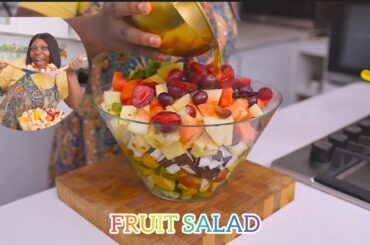 How To Prep And Make Fruit Salad For A Healthier Living! / Very Delicious Recipe