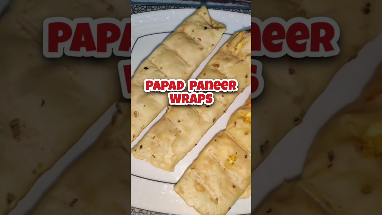 Paneer Wraps Recipe | Weight Loss Snacks #shorts #easyrecipes Paneer Wraps Recipe | Weight Loss Snacks #shorts #easyrecipes