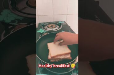 Healthy & tasty breakfast ready in just 2 min #food #sandwich #breakfasttime #subscribe #viralvideo