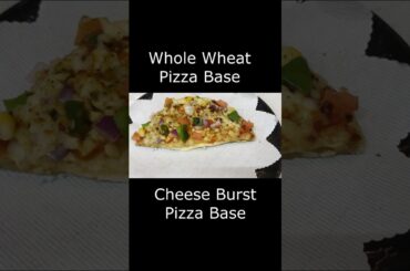 how to make cheese burst pizza base at home #shorts #reelitfeelit #reelsviral #pizza #base #healthy