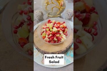 Quick and Easy Fruit Salad Recipe #shorts #recipe #cooking #food #fruitsalad #shortvideo