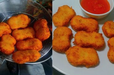 Iftar Special Healthy Snacks Recipe| Nuggets Recipe| Homemade Chicken Nuggets Recipe| easy snacks