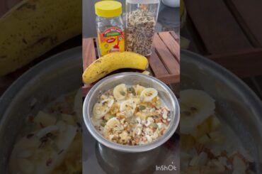 Oats Chia pudding #shorts Healthy Breakfast recipe #weightloss #oats #healthy #recipe Simple recipe