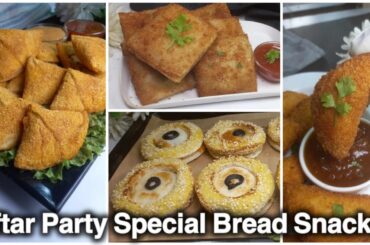 IFTAR PARTY SPECIAL BREAD SNACKS RECIPES