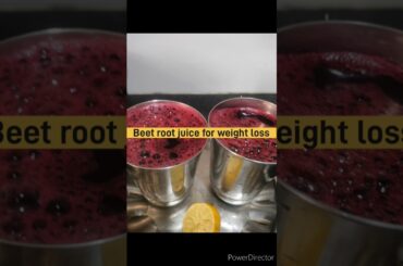 Healthy Diet drink for weight loss in morning _ Beetroot vegetable juice #beetroots #beetrootjuice.