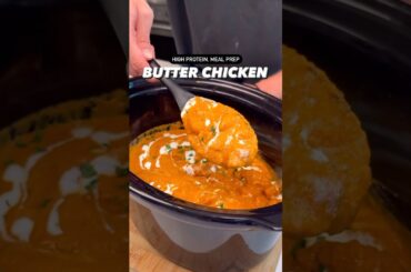 Macro-Friendly, High Protein Butter Chicken #shorts