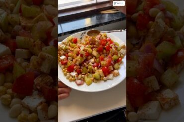 24 grm High protein salad recipe by nitesh soni | Healthy protein salad recipe | #food #shorts