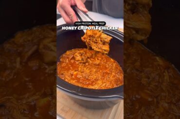 High Protein, Macro-Friendly Honey Chipotle Chicken #shorts