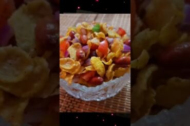 Cornflakes Chaat-#viral #trending #food #shorts #foodie #cooking #health #weightloss #recipes #video