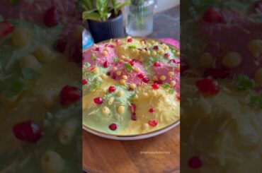 Non-fried flavoured dahi Bhalla #dahibhalla #healthyrecipes