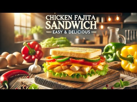 Chicken Fajita Vegetable Sandwich Recipe | Healthy & Delicious Sandwich | Easy Homemade Sandwich” Chicken Fajita Vegetable Sandwich Recipe | Healthy & Delicious Sandwich | Easy Homemade Sandwich"