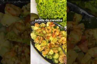 salade de crevette #salades #healthy #crevettes